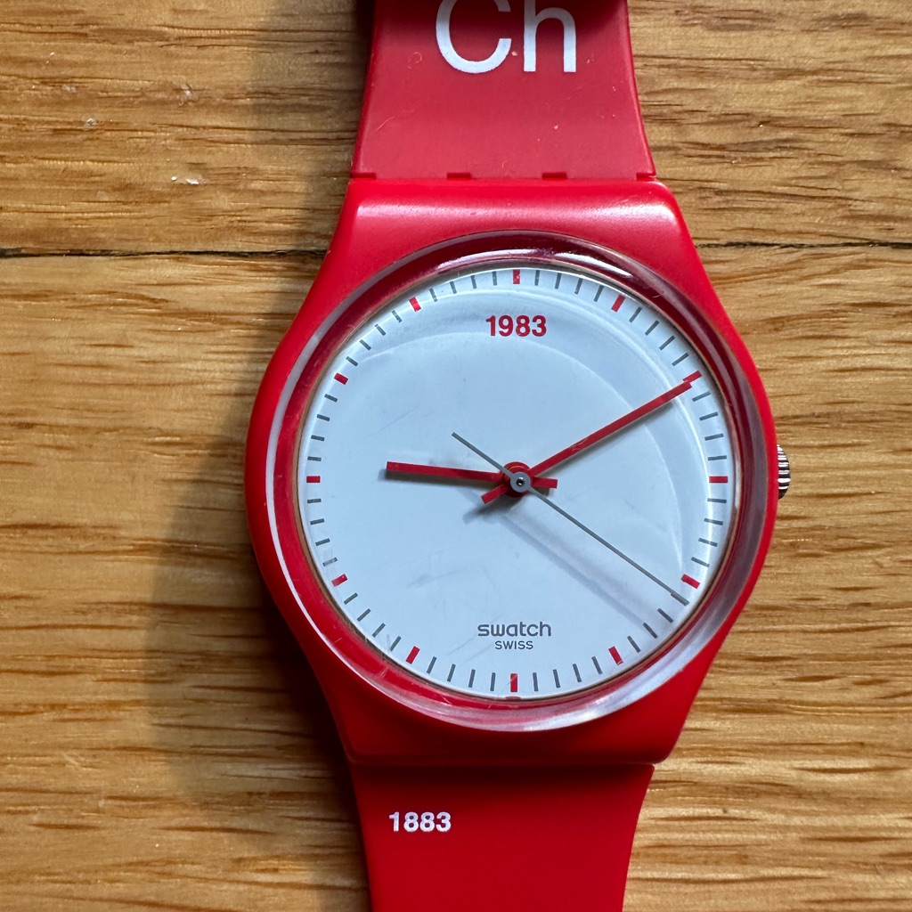 Swatch Watch Gr168 Used And Hard To Find